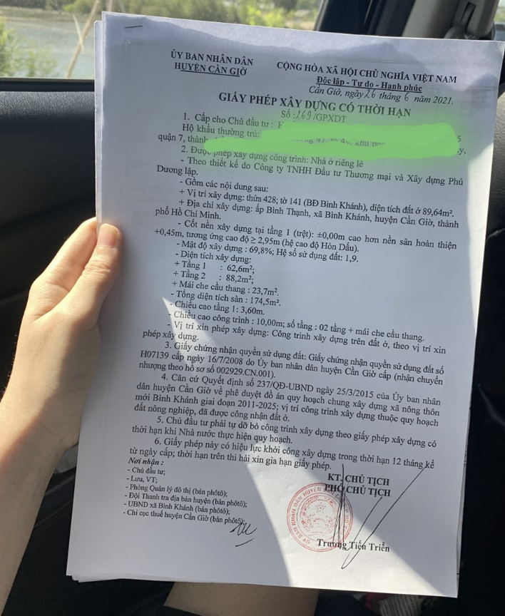 xin giấy phép xây dựng Phan Rang